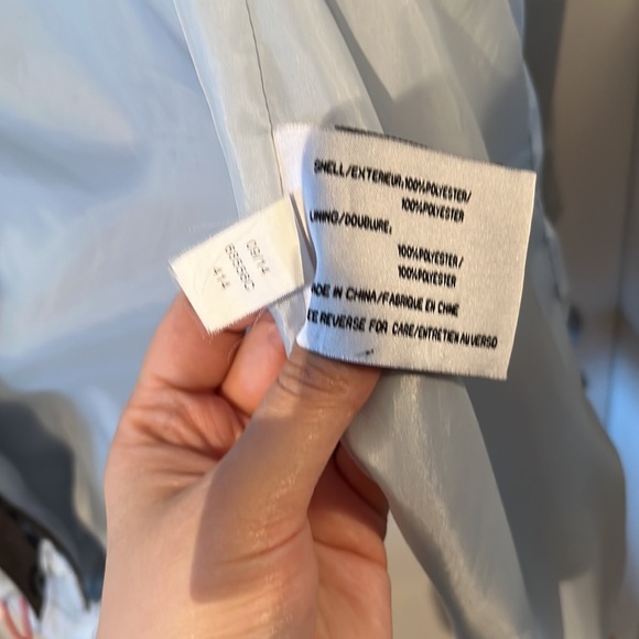 DKNY Light Blue Jacket | Size L - Picture 9 of 11